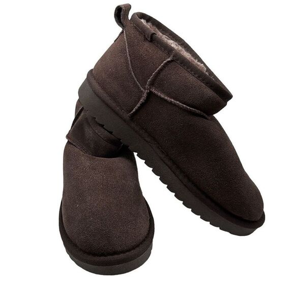 CUSHIONAIRE Women's pull on boot 8 TAUPE - Picture 6 of 7